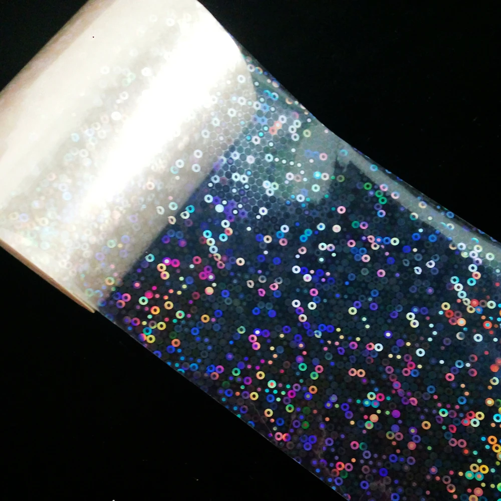 120 м холо звезда шаблон голографические лак для Фольга Стикеры ясно лазерный
