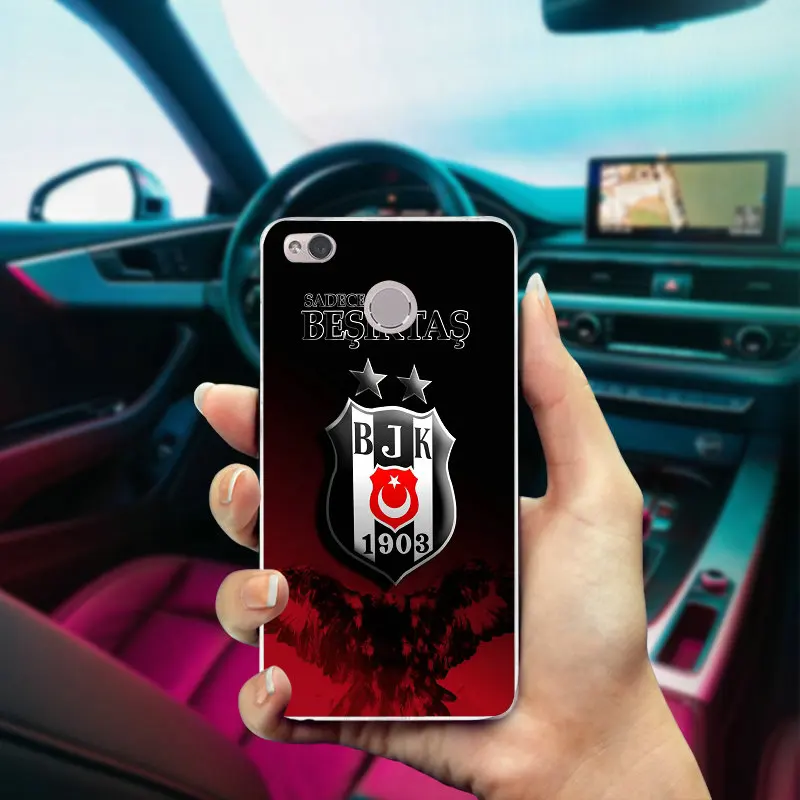 Футбольная команда Besiktas Jk мягкие чехлы для мобильных телефонов из ТПУ Xiaomi Redmi Mi Note