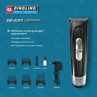 dingling high quality rf 697 charging hair clipper machine cheap new design hair clippers