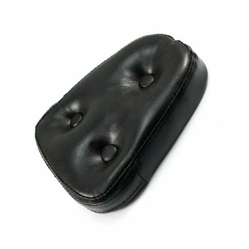 

Nero bar cuscino schienale posteriore resto Pad chopper bobber Cruiser moto