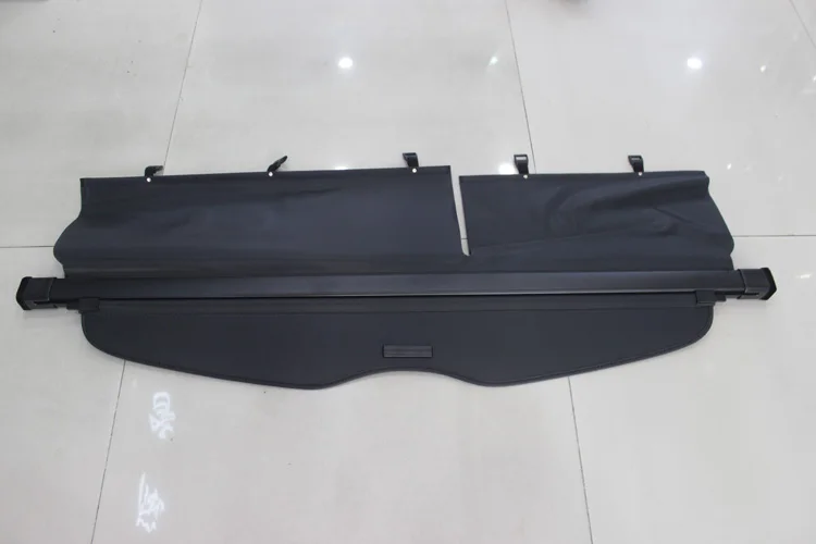 Electric door For Toyota Highlander 2004-2013 Aluminum+Canvas Rear Cargo Cover privacy Trunk Screen Security Shield shade Accessories - Цвет: Electric door