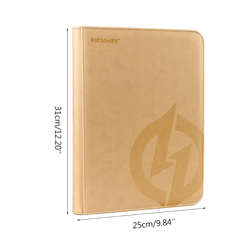 

New 360 Cards Capacity Pocket Cards Holder Binders Albums with Zipper for CCG MTG Yugioh Board Game Card Book Sleeve Holder
