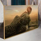 Картина на холсте, с изображением скелета девушки, сюрреализм, ветка дерева, Современная Настенная картина, художественные плакаты и принты