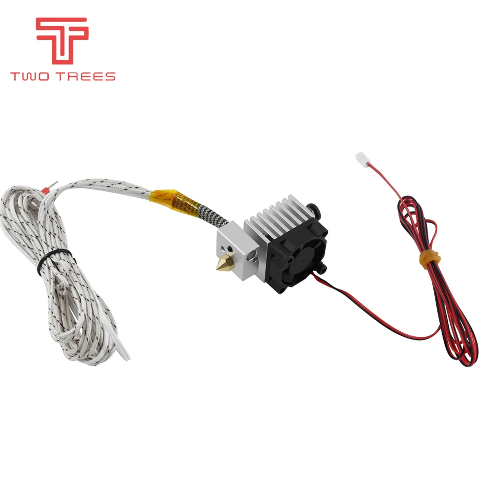 Экструдер для 3D принтера Twotrees MK8 экструдер J head 24 В деталь Алюминиевый экструдера 1
