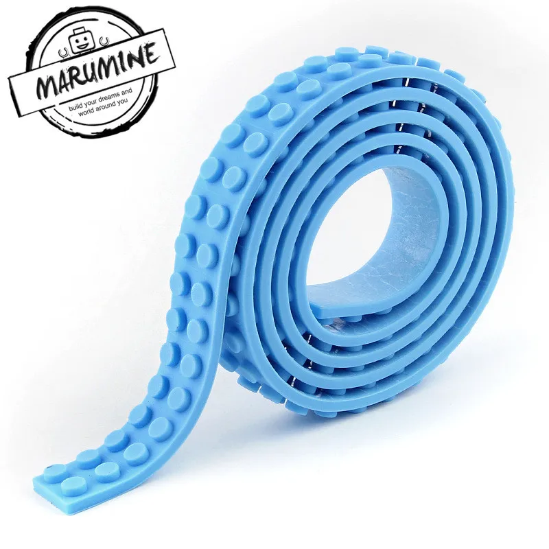 30cm MARUMINE Nimuno петля 30 см Силиконовые опорная пластина с наклейкой для фигурок DIY строительные блоки детские развивающие игрушки - Цвет: 30cm