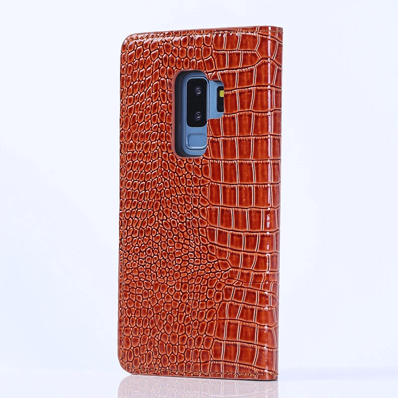 Флип-чехол для телефона для samsung A10 A20 A30 A50 A70 A5 A7 A8 2018PU для карт и узором «крокодиловая кожа» для Galaxy S7 S8 S9 S10 Plus Note 8 9 10+ чехол