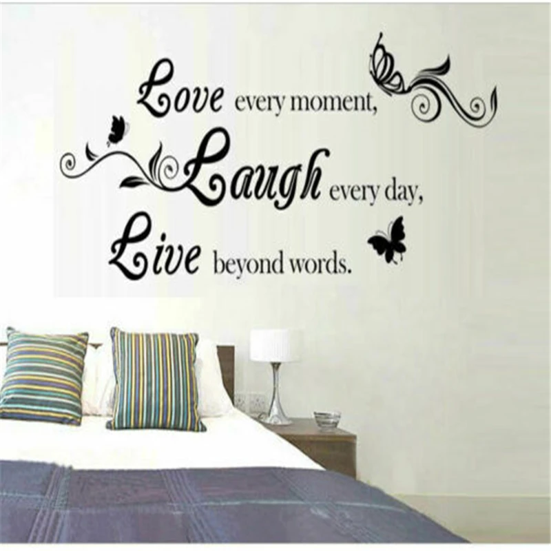 

Home Letters Stickers Wallpaper Sofa Wall Decor Wall Living Room Butterfly