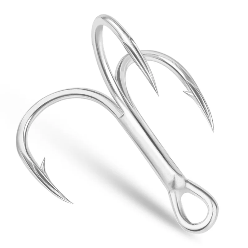 Тройные Крючки KATYUSHA рыболовные крючки 14 #-1/0 # из высокоуглеродистой стали