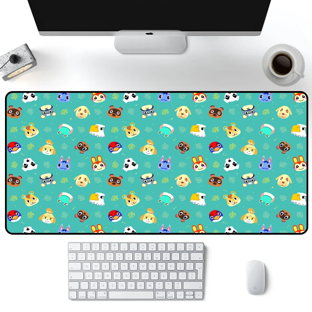 

Cute Mouse Pad Animal Crossing Deskmat PC Gamer Cabinet Kawaii Mousepad Anime Game Mats Pad on The Table Gaming Table for Pc