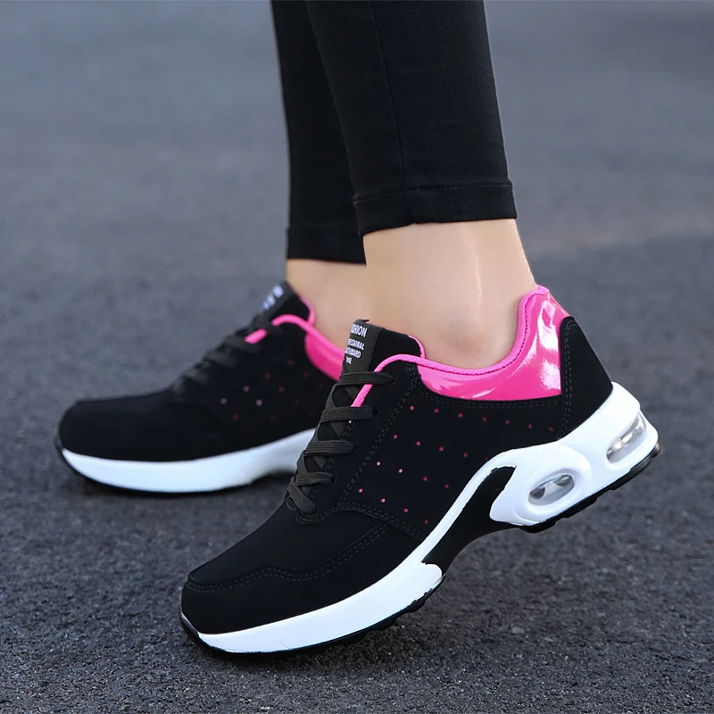 Кроссовки женская спортивная обувь мужская на шнуровке для бега портативная и