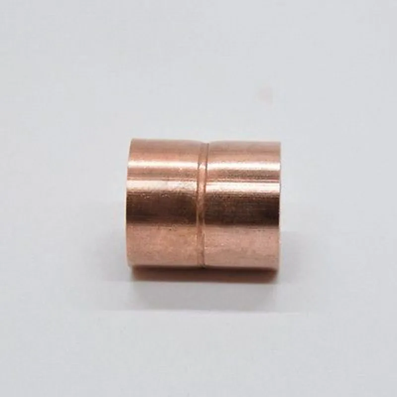 

35x1.2mm Copper End Feed Equal Striaght Coupling Pipe Fitting Plumbing for gas water oil