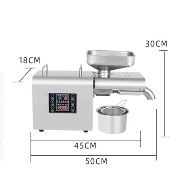 

YTK-K28 Mini Coconut Sunflower Oil Press Processing Machine