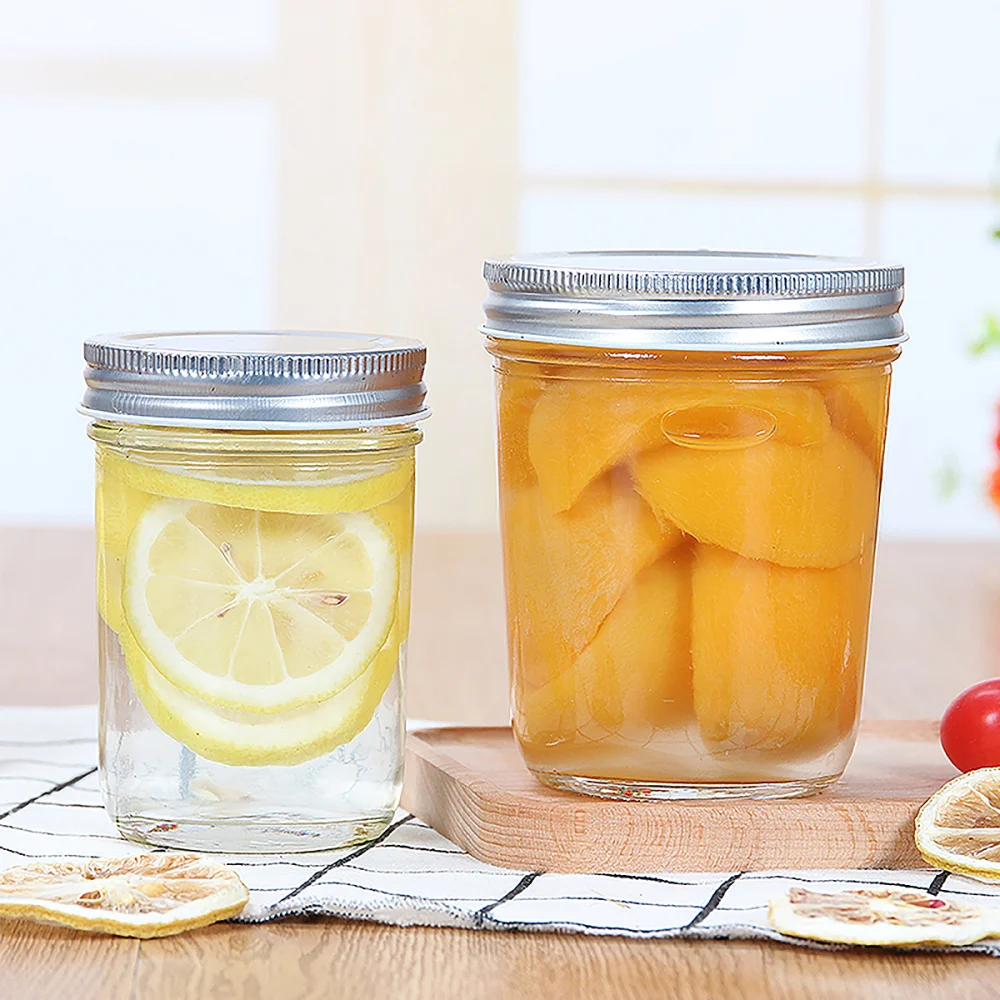 6 шт. герметичный контейнер для хранения меда банки икры джема стеклянная бутылка