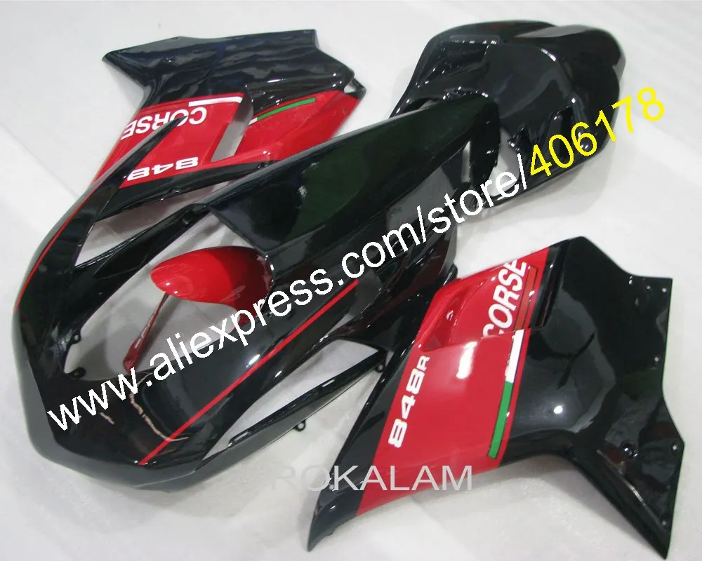 

Fairing Aftermarket Kit For Ducati 1098 848 1198 2007 2008 2009 2010 2011 Red Black ABS Motorcycle Fairings (Injection Molding)