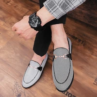 2021 new mens casual shoes men breathable slip on flats mens driving shoes spring autumm hot sale shoes big size fashion shoes