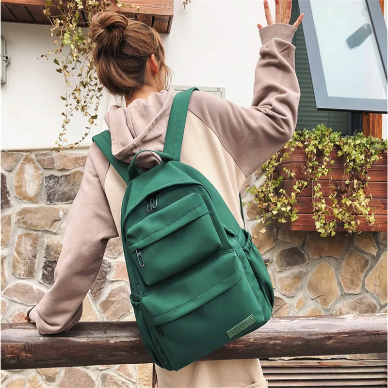 Абсолютно новый нейлоновый рюкзак 2020 водонепроницаемый Женский Карманный