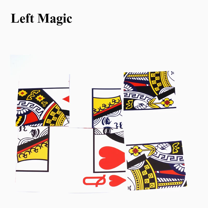 1 шт. королева восстановленная крупным планом карта магический трюк реквизит