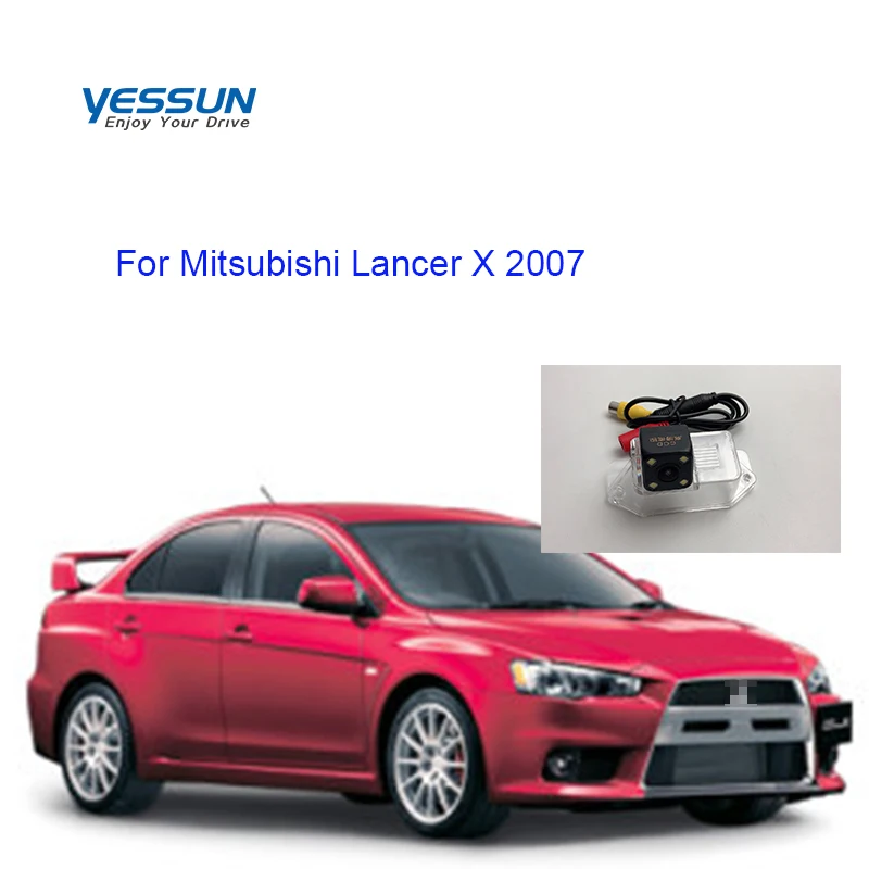 

Yessun камера заднего вида для Mitsubishi Lancer X 2007 + динамическая камера заднего вида/CCD камера для парковки/licese plate камера