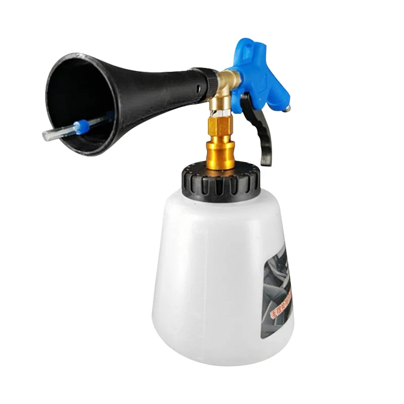 Car Interior Cleaning Gun Pneumatic Blow Gun Portable Air Pulse High Pressure Cleaning Gun Surface Interior Car Washer Cleaner