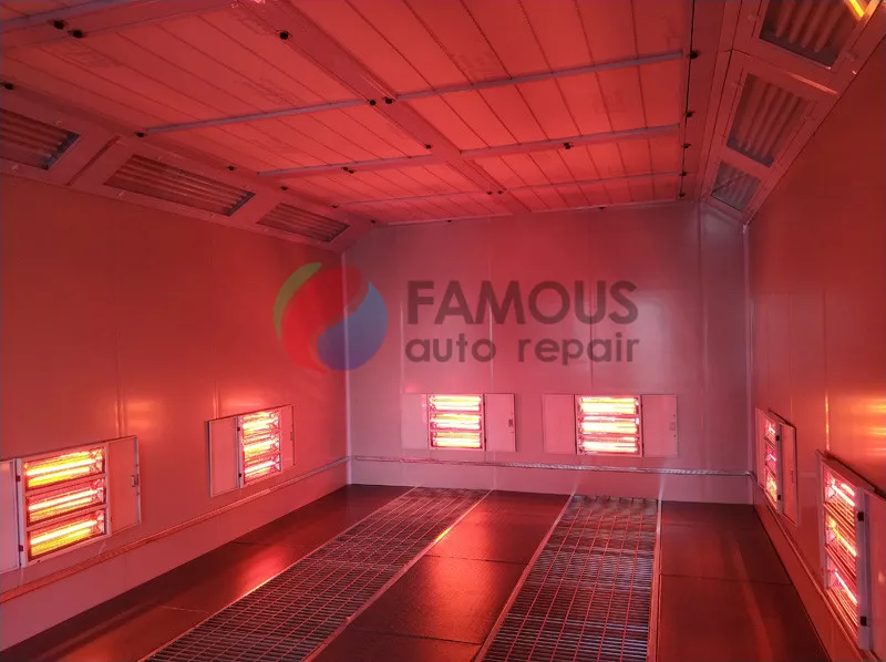 Машина для распыления краски кабины FMS8000 автомобильная печь выпечки| |