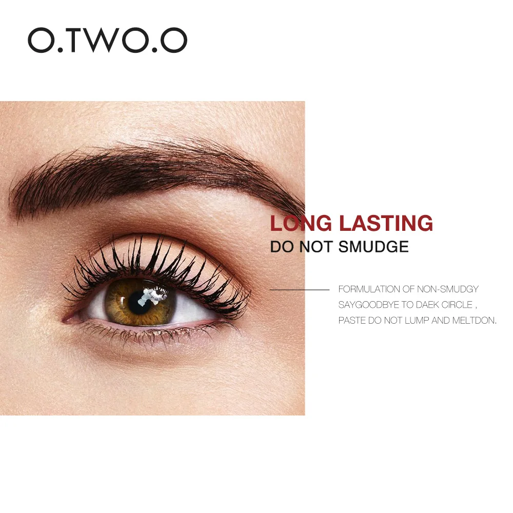 

O.TWO.O Fiber Mascara For Long And Thick Curling Waterproof And Sweat-Proof Long-Lasting And Non-Smudge Makeup 9131