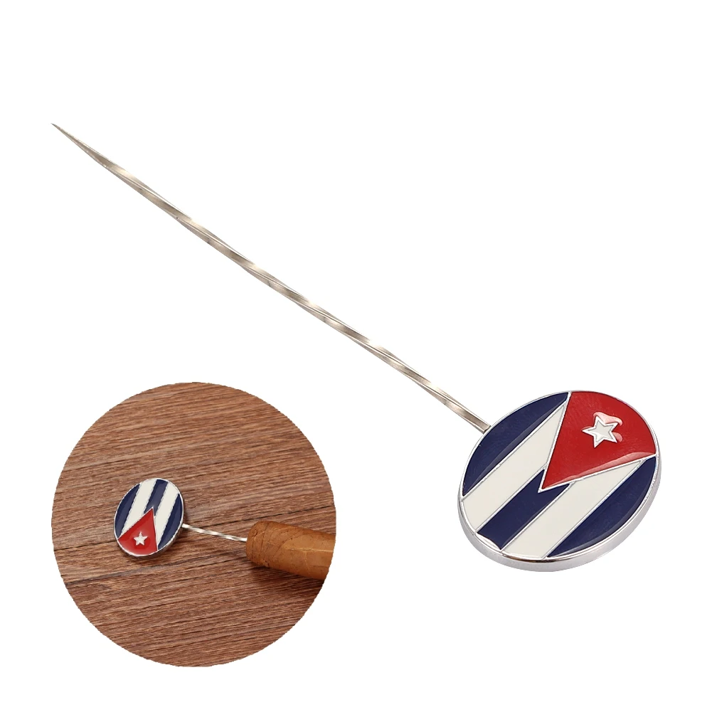 

Galiner Mini Pocket Cigar Pass Needle Punch Smoker Portable Cigars Dredge Drilled Travel Smoking Accessories Cigar Needles