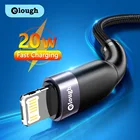 Кабель зарядный Elough с USB Type-C на Lightning, 20 Вт