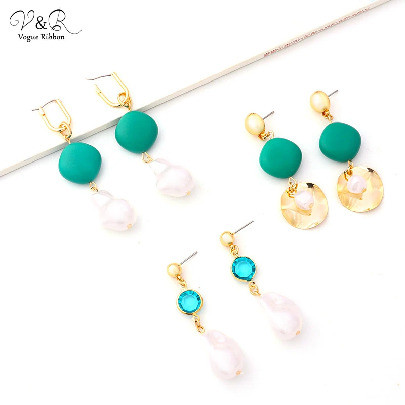 Новинка 2020 сделай сам искусственное ожерелье и серьги набор золотых ювелирных