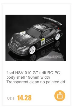 1 Набор viper SRT8 1/10 1:10 RC PC корпус 190 ширина прозрачный чистый не окрашенный Дрифт корпус RC hsp hpi trax Tamiya