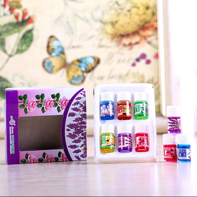 6 шт. чистое натуральное растительное эфирное масло Лавандовое розовое море