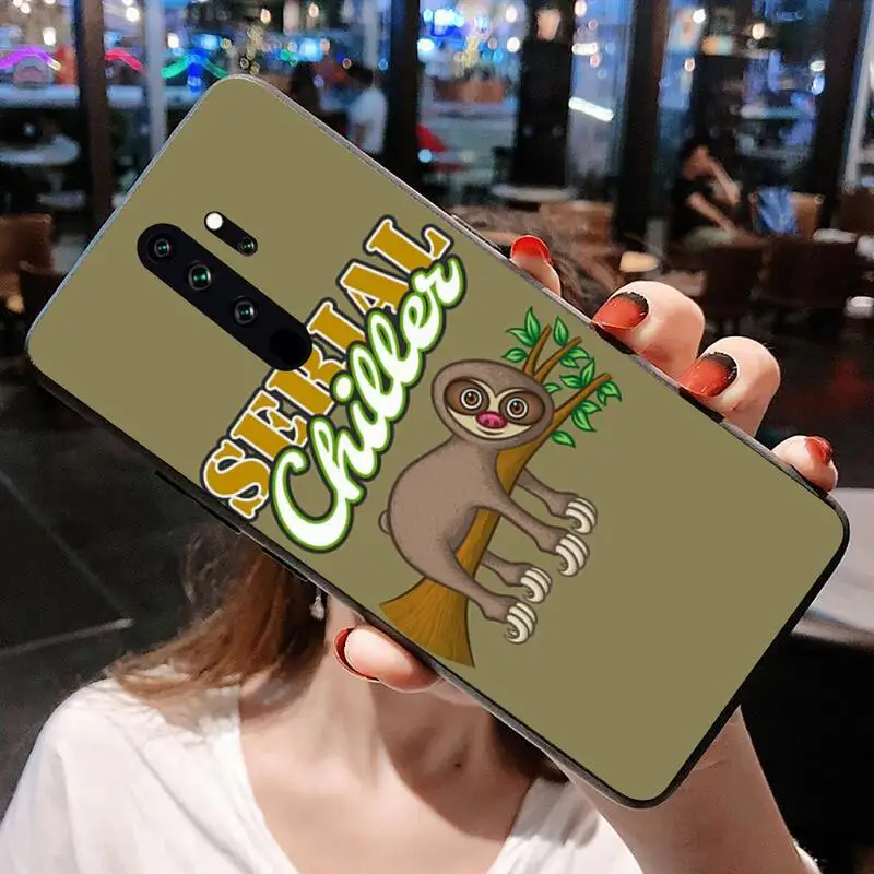 Ленивый Ленивец с мультяшным рисунком для Redmi 9A 9 8A Note 11 10 8 8T Pro Max K20 K30 K40 | Мобильные