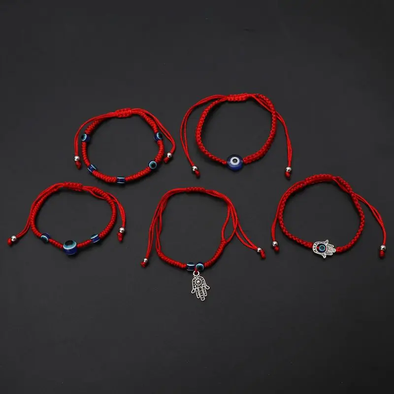 Новые браслеты Стандартная защита Kabbalah красные женские с ремешком | Украшения и