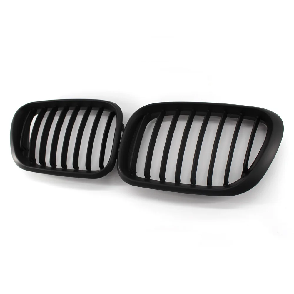 

Передняя решетка радиатора для bmw E53 X5 2000-2003 a пара гоночных радиаторов, прочные матовые черные автозапчасти