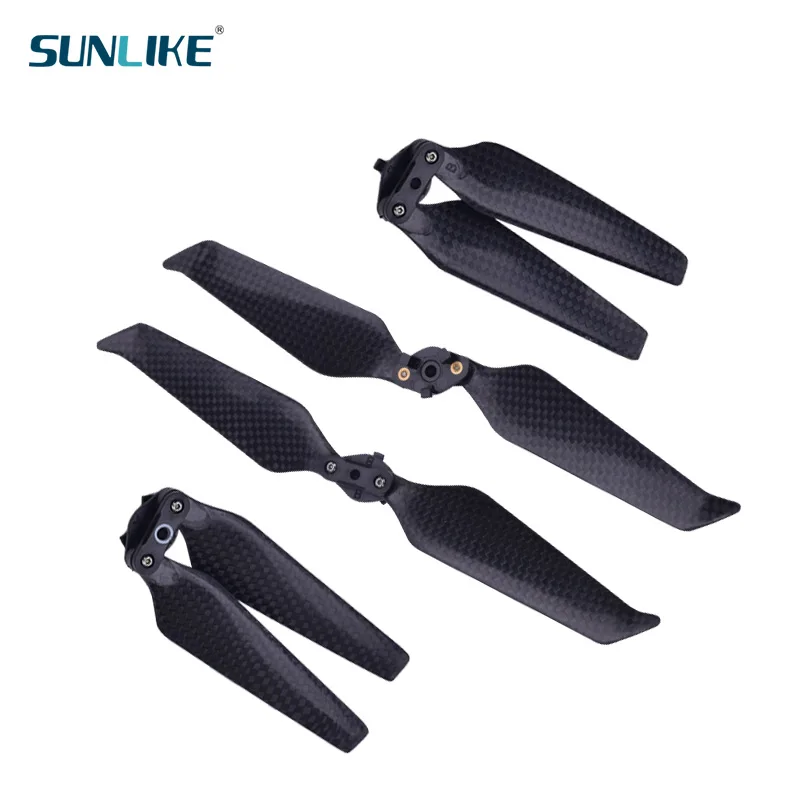2 пары пропеллеров из углеродного волокна с низким уровнем шума 8743F складные