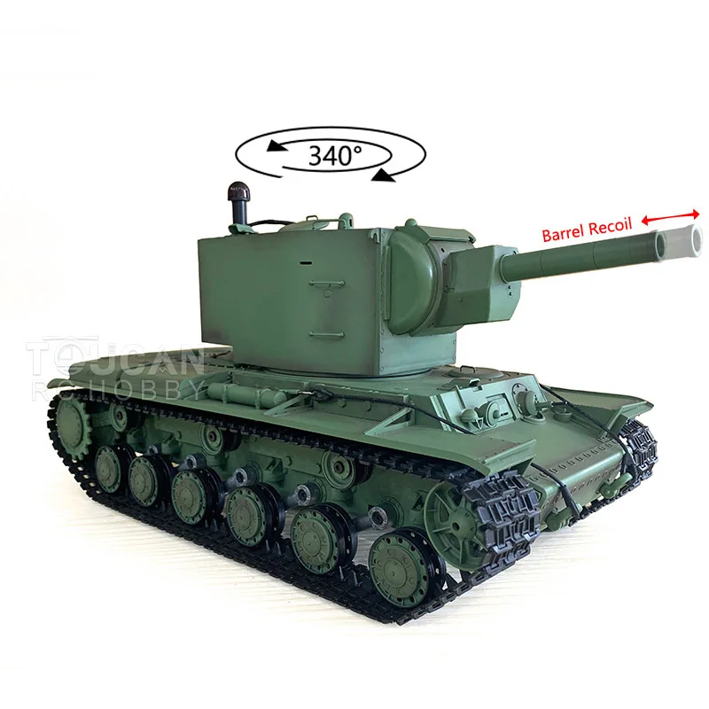 Heng Long 1/16 TK7.0 пластиковый советский KV-2 RC Танк Gigant 3949 с отдача ствола RTR модель TH19747 |