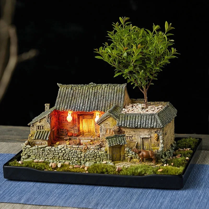 Большой цветочный горшок светильник ким декоративным классическим пасторальным