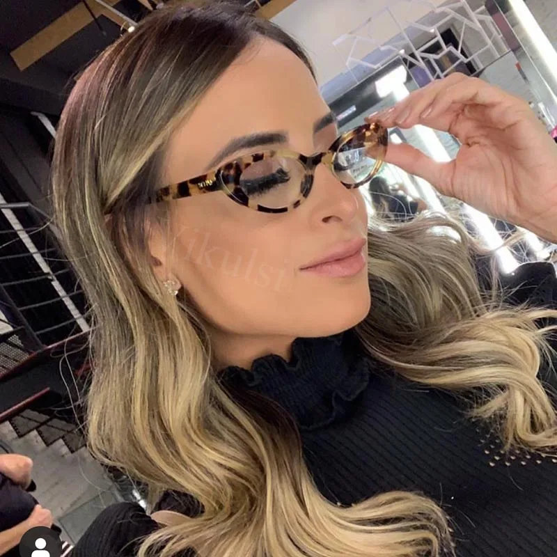 Оправа для очков кошачий глаз Женская модная брендовая пикантная маленькая