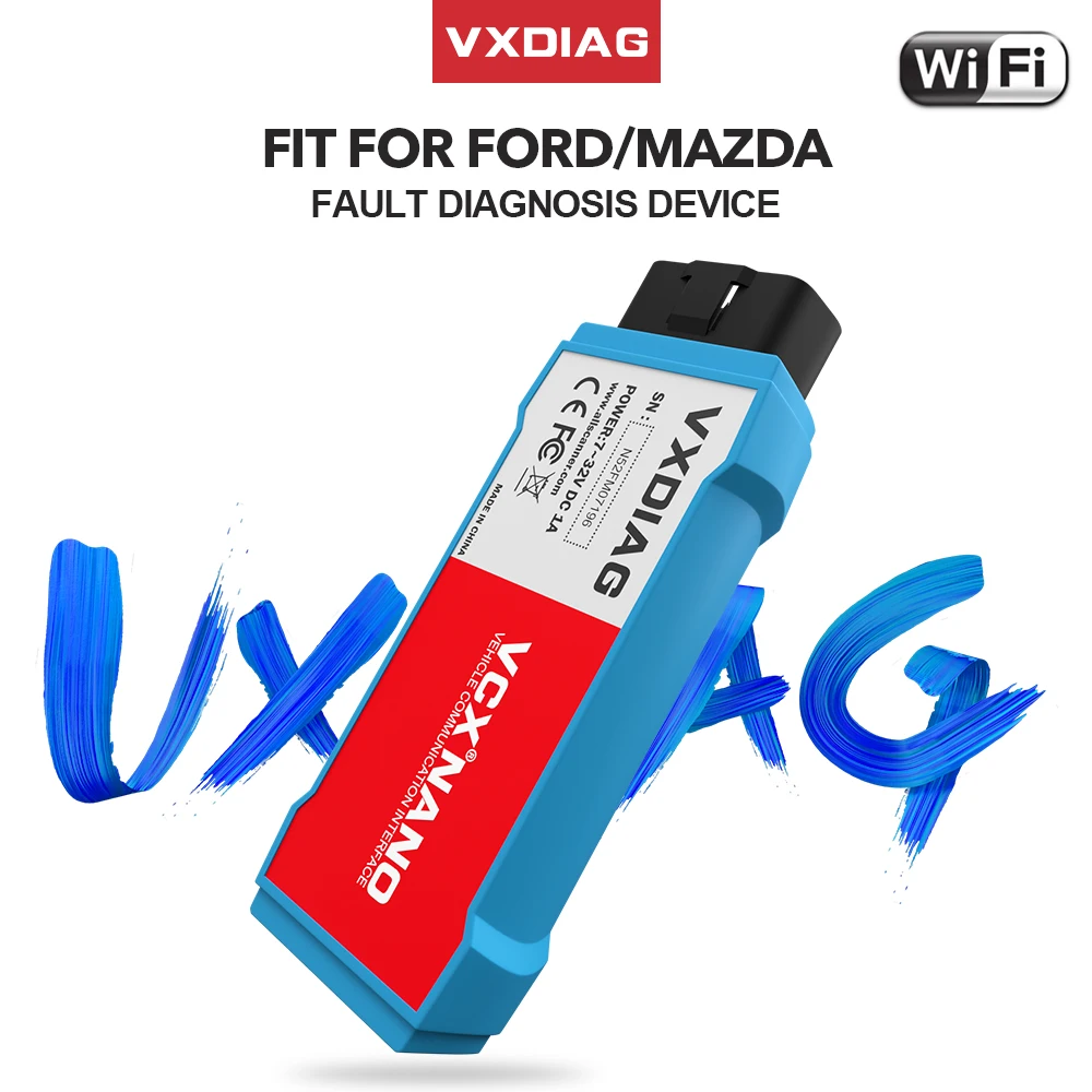 VXDIAG VCX NANO для Ford OBD2 автомобильный диагностический инструмент Mazda IDS V120