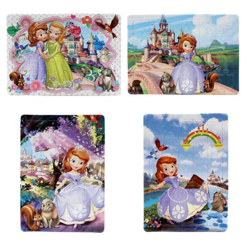 15x10 см Пазлы Мультфильм 40 шт. бумага милый мультфильм Динозавры головоломки Развивающие игрушки для детей подарок