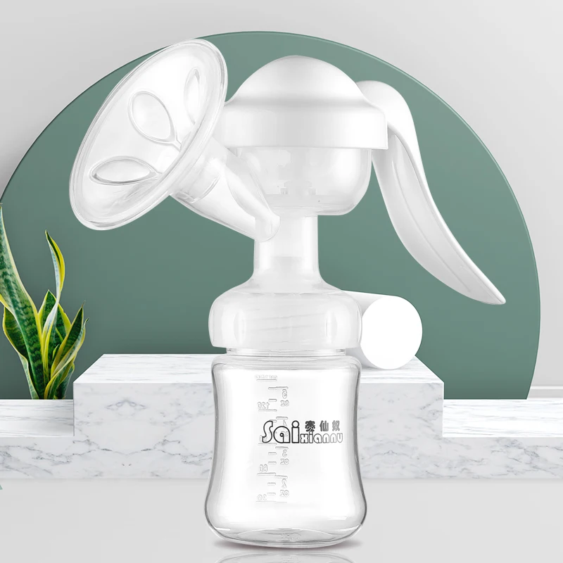 

Baby Nipple Breast Pump Manual Suction Milk Pump Feeding Breasts Pumps Milk Bottle Sucking Postpartum Supplies Accessories