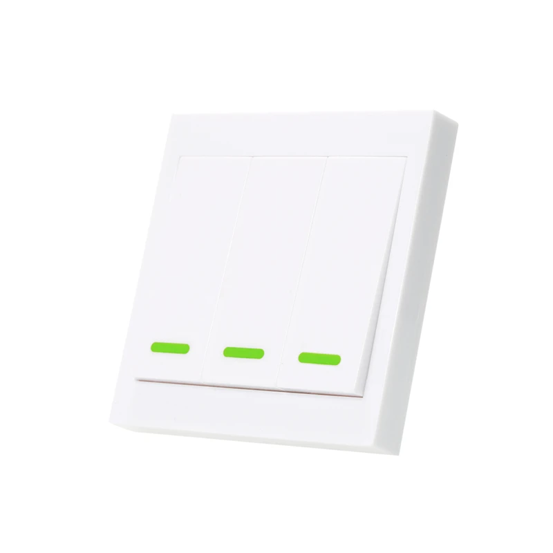 Беспроводной дистанционный передатчик Sticky RF TX умный дом для гостиной спальни 433 МГц 86 настенная панель работает с SONOFF RF/RFR3