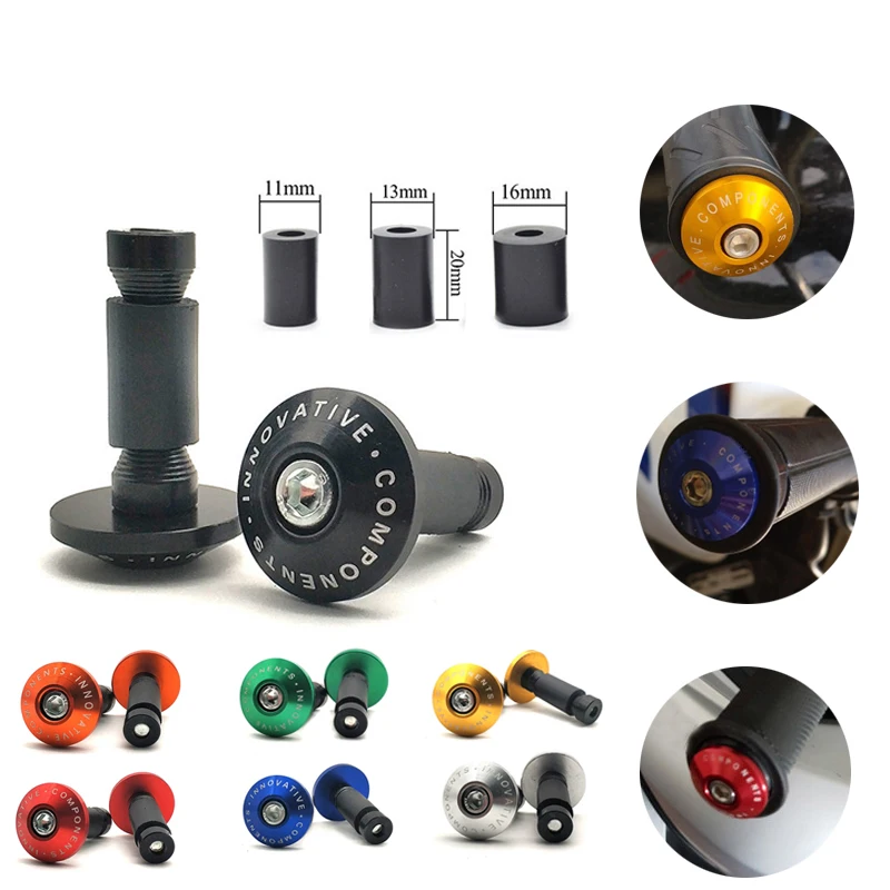 Универсальные ручки для мотоцикла наконечники руля ползунок Yamaha YZF R25 R6 600 R FZ600 TRX850