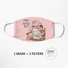 Dobby is free маска эльфа 3d печать модная маска Mascherine