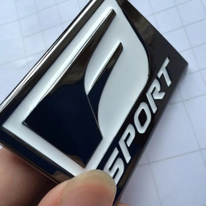 1X 3D брелок для автомобильных ключей Стикеры F-SPORT эмблема FSPORT знак авто наклейка