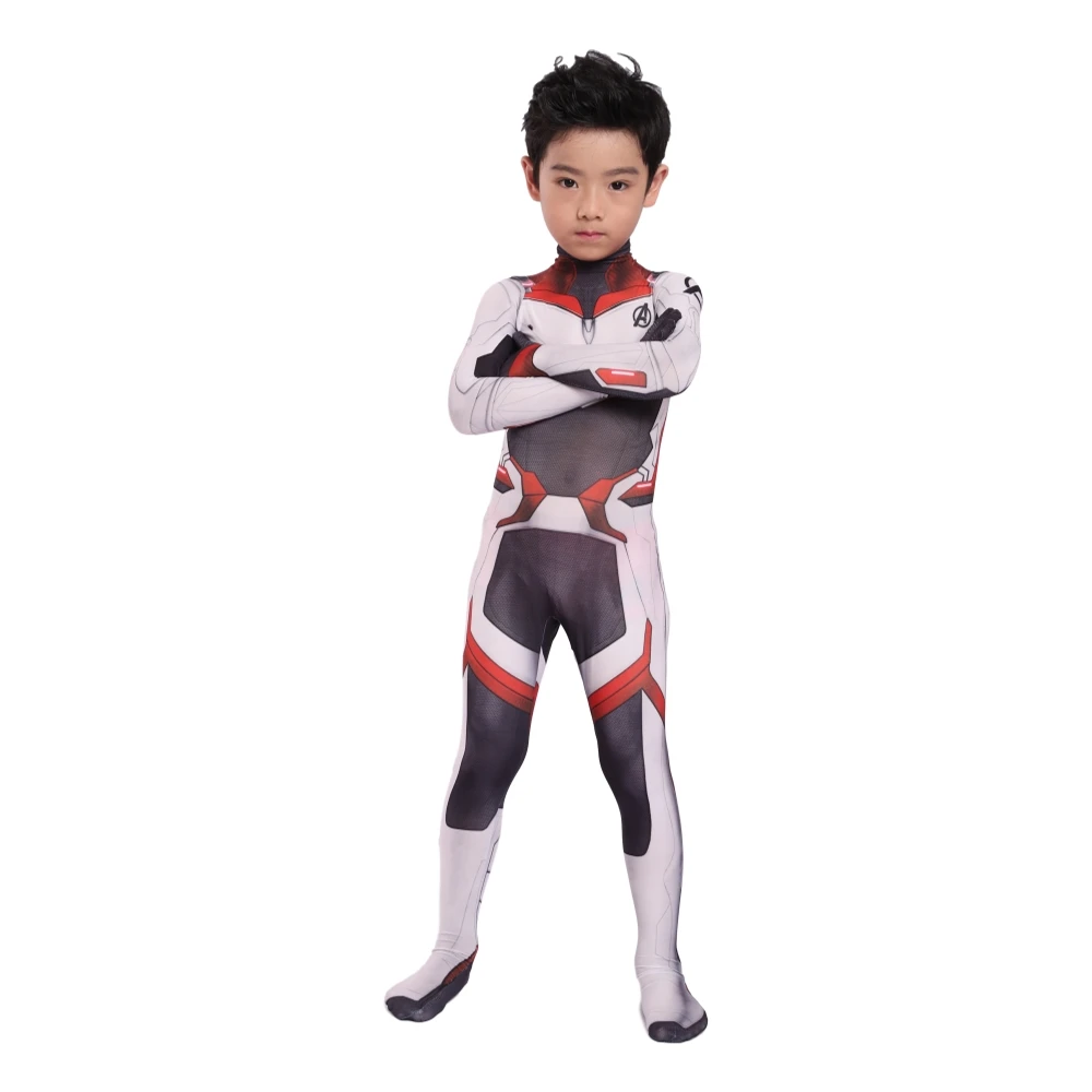 2019 костюм для косплея комбинезон Униформа команды железный Детский Костюм