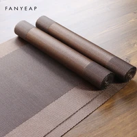 tea mats bamboo wood placemats anti slip table mat waterproof placemats