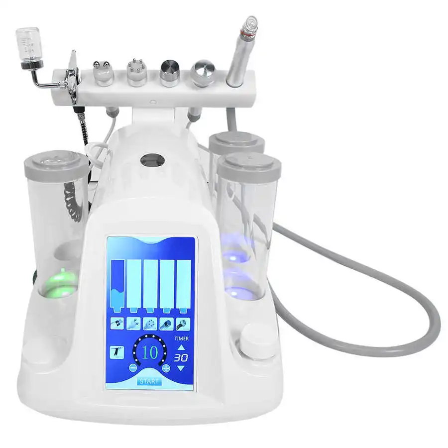 

Small Bubble Beauty Instrument RF Skin Rejuvenation Pore Cleansing Oxygen Injection Airbrush Ice Compress Ultrasonic Import Tool