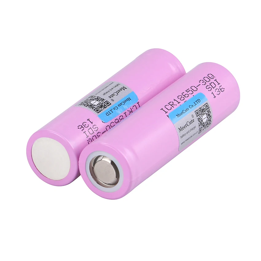 Meetcute 18650 батарея INR 3 7 V 3000mAh INR18650 30Q литий-ионная аккумуляторная для ноутбука