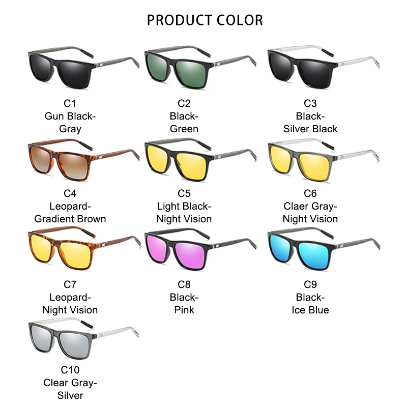 

ROYAL GIRL Brand Sunglasses Men Polarized Brand Designer Points Women/Men Vintage Eyewear Driving Sun Glasses ss549