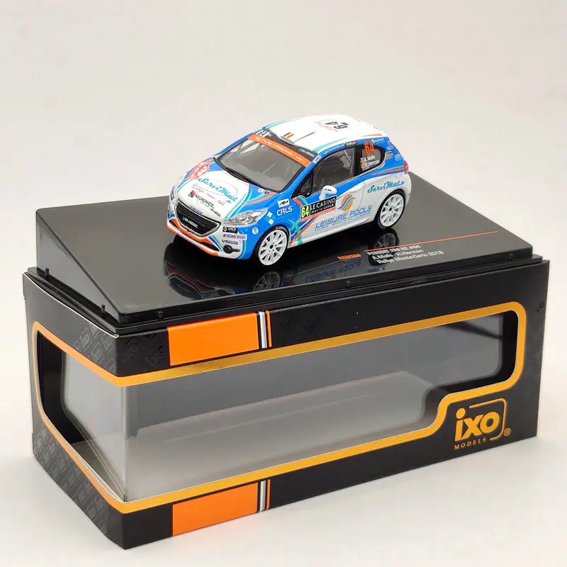 IXO 1:43 для P ~ 208 R2 #64 Rallye Monte Carlo 2018 RAM560 Ограниченная серия литьевая модель| |